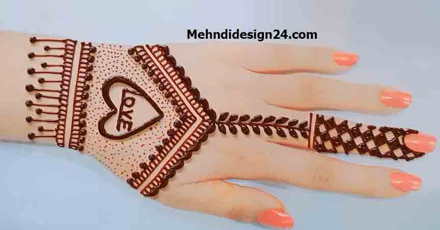 Very beautiful stylish back hand mehndi design | easy & simple mehndi design  | mehndi design |mehndi - YouTube