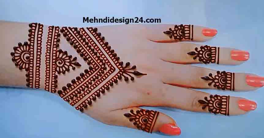 Top 250+ New Easy Simple Mehndi Designs - Mehndi Designs