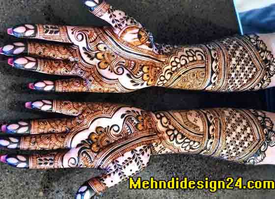 Simple & Easy Bridal Mehndi Design for full Hands/Dulhan special mehandi  design - YouTube